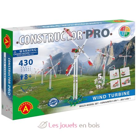 Constructor Pro - Turbina eolica 5 in 1 AT-1908 Alexander Toys 3