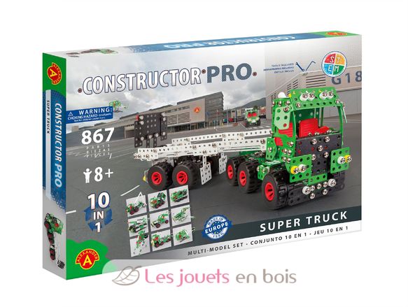 Constructor Pro - Camion Super Truck 10 e 1 AT-1914 Alexander Toys 1