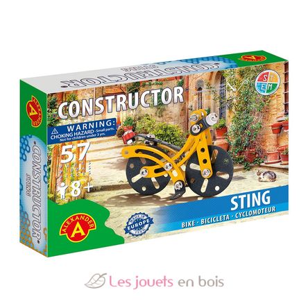 Pungolo del costruttore - Bicyclette AT-1952 Alexander Toys 3