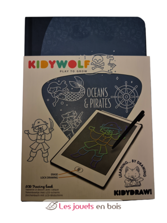 Kidydraw-Mini Tavoletta da disegno - Oceani e pirati KW-KIDYDRAWMINI-OPI Kidywolf 9