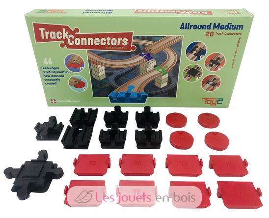 Allround Medium - 20 connettori per binari Toy2-21024 Toy2 1