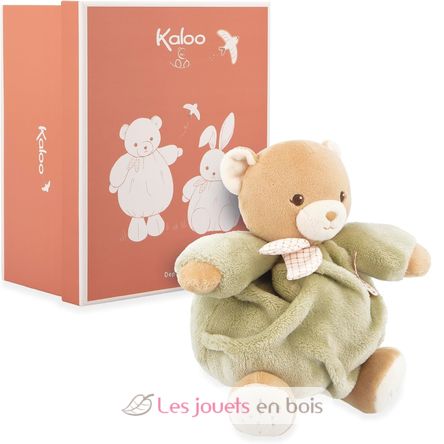 Peluche orsetto Patapouf verde 17 cm K214007 Kaloo 1