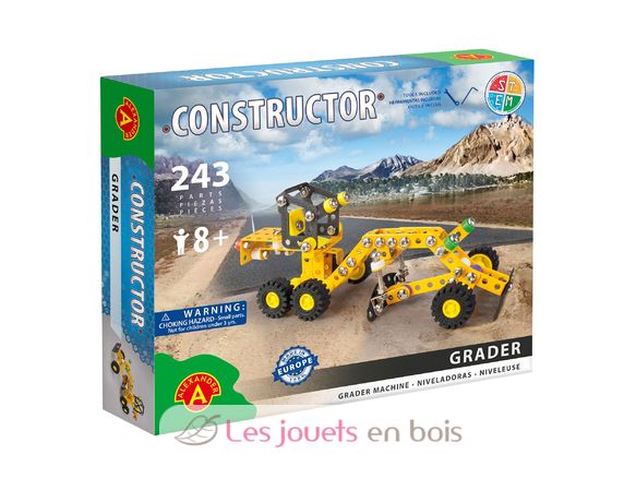 Costruttore Grader - Grader AT-2177 Alexander Toys 1