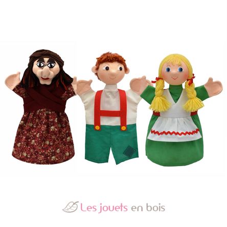 Set di 3 marionette Hansel e Gretel MU22790B Mú 1