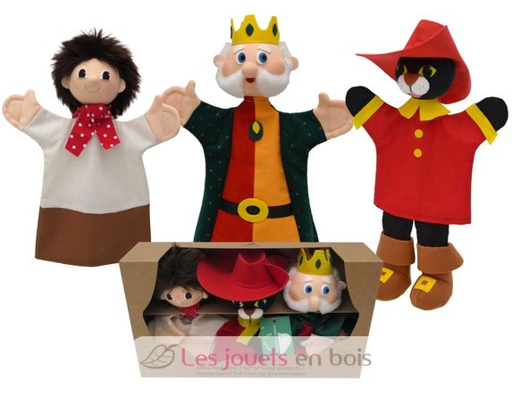 Set di 3 marionette Il gatto con gli stivali MU22793E Mú 1