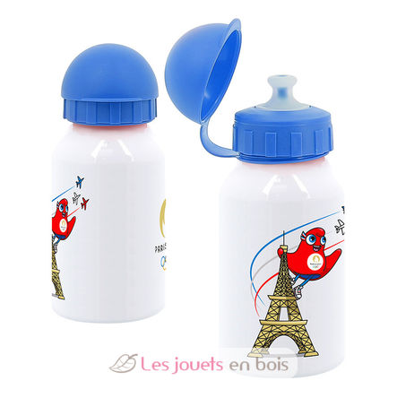 Bottiglia d'acqua in metallo mascotte Paris 2024 V240301 Vilac 2