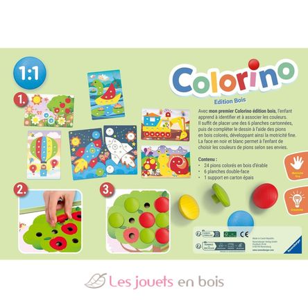 Colorino giochi educativi in ​​legno RAV24704 Ravensburger 3