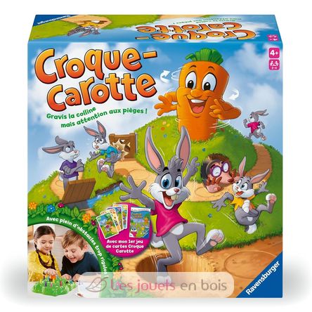 Croque Carotte i gioco di carte RAV24782 Ravensburger 1