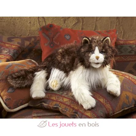 Burattino a mano Gatto Ragdoll FO-2558 Folkmanis 3