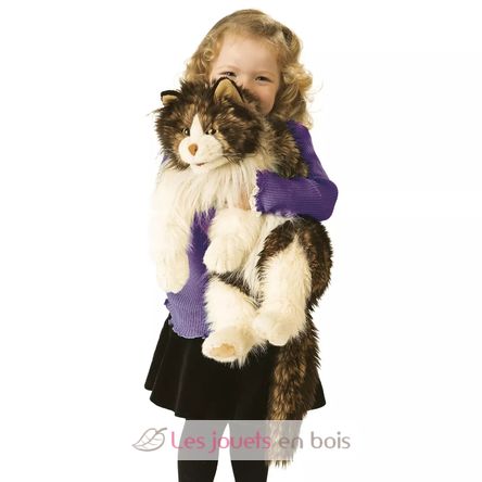 Burattino a mano Gatto Ragdoll FO-2558 Folkmanis 4