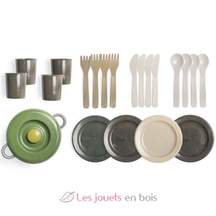 Set di stoviglie da gioco 22 pezzi DA2681 Dantoy 2