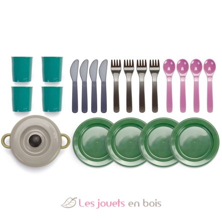 Set di stoviglie da gioco 22 pezzi DA2681 Dantoy 3