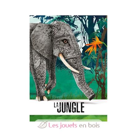 La giungla - L'elefante in 3D SJ-2723 Sassi Junior 2