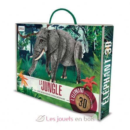 La giungla - L'elefante in 3D SJ-2723 Sassi Junior 1