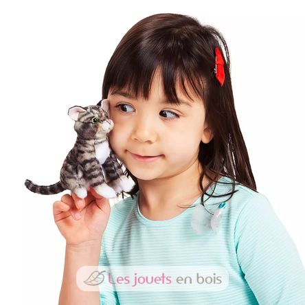 Burattino da dito Gatto tigrato FO-2791 Folkmanis 3