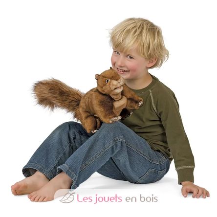 Burattino a mano Scoiattolo rosso FO-2880 Folkmanis 2