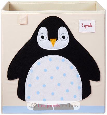 Cubo portaoggetti Penguin EFK-107-002-014 3 Sprouts 1