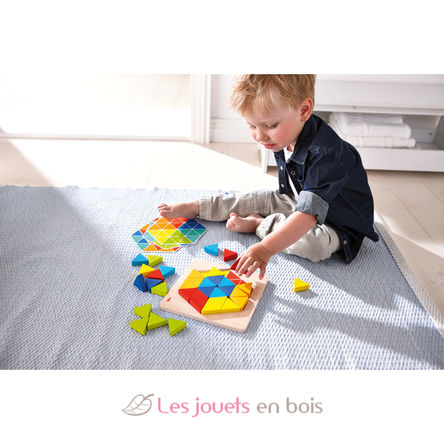 Set di montaggio Triangoli magici HA301703 Haba 2