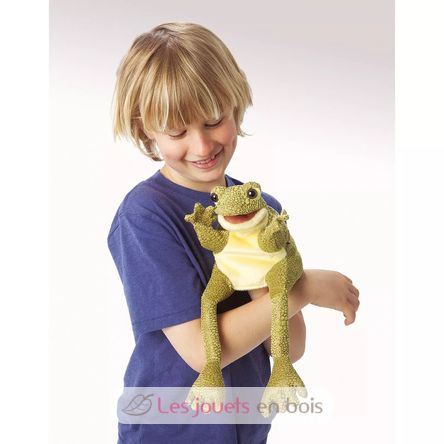 Burattino a mano Rana divertente FO-3033 Folkmanis 3