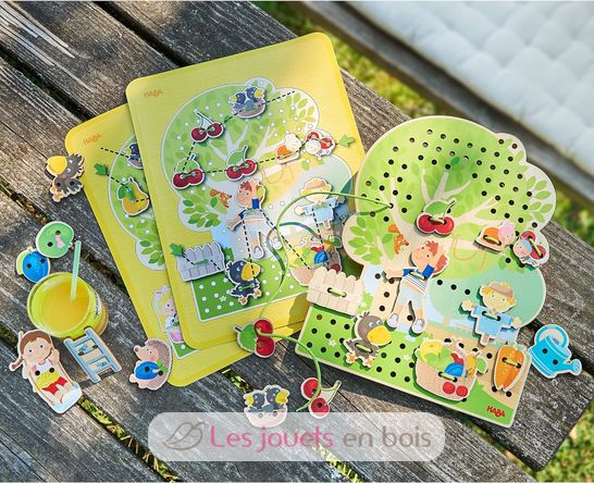Gioco da infilare Frutteto HA306082 Haba 4