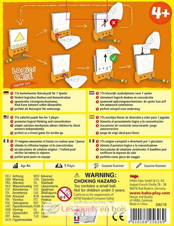 Logic Case Starter Set 4+ HA306118 Haba 4