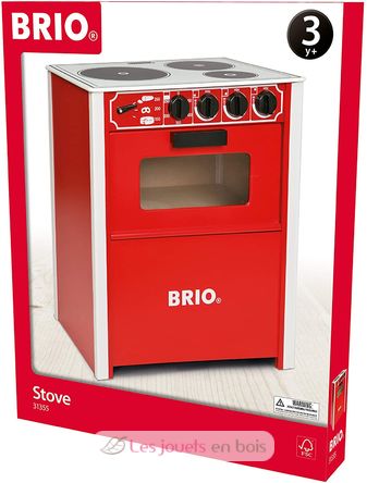 Fornello rosso BR31355-2208 Brio 2