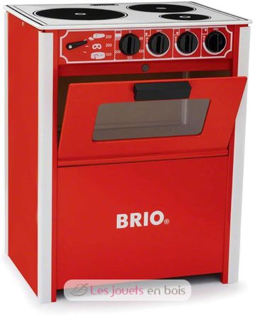 Fornello rosso BR31355-2208 Brio 4