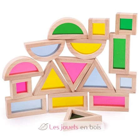 Forme sensoriali naturali BJ-33033 Bigjigs Toys 1