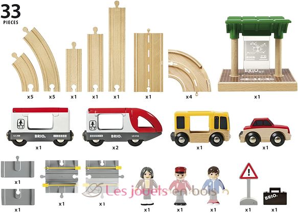 Circuito di collegamento treni e autobus BR33209-3706 Brio 3