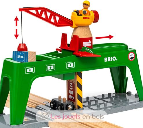 Gru di carico a doppio binario BR33996 Brio 4