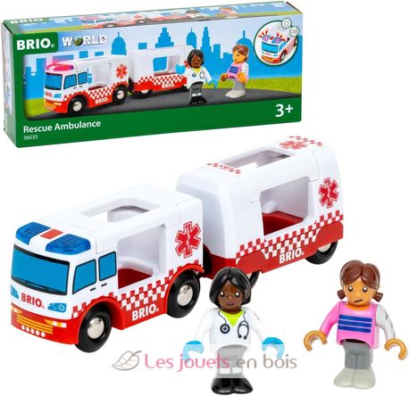 Ambulanza - Suono e luce BR-36035 Brio 2
