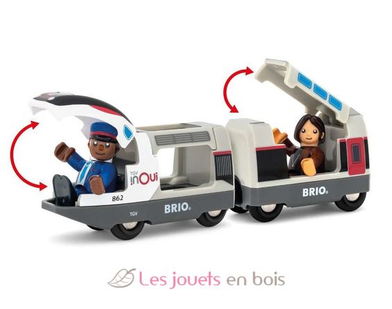 Treno ad alta velocità TGV BR36087 Brio 4