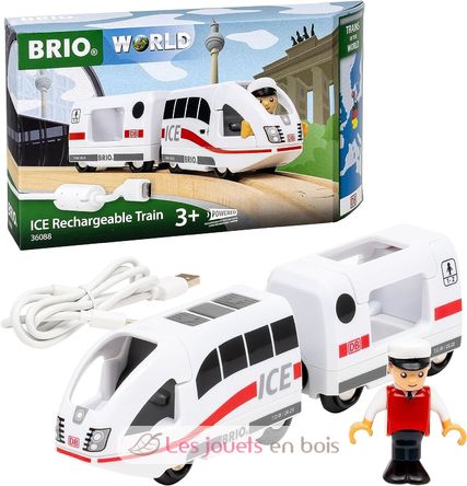Treno ICE ricaricabile BR36088 Brio 1