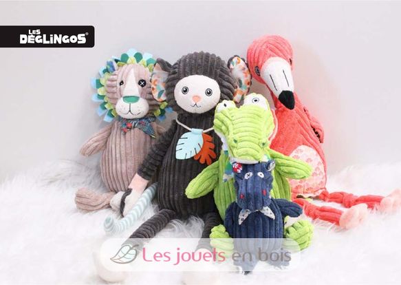 Peluche del leone Jélékros DE36519 Les Déglingos 2