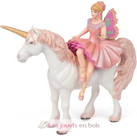 Statuetta di ballerina sul suo unicorno PA38822-2860 Papo 1