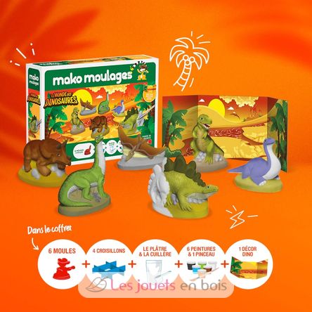 Set di stampi El Mondo dei Dinosauri MM-39109 Mako Créations 2