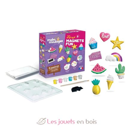 Scatola di stampaggio Magneti divertenti MM-39119 Mako Créations 3