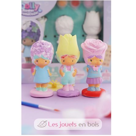 Dolly Flower da dipingere e decorare MM39200 Mako Créations 4
