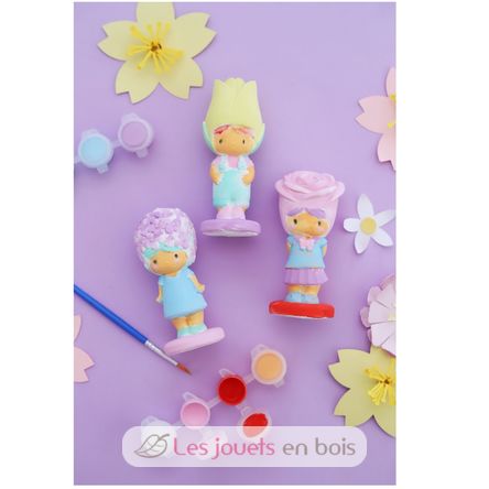 Dolly Flower da dipingere e decorare MM39200 Mako Créations 6