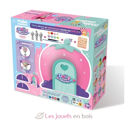 Dolly Fruit da dipingere e decorare MM39201 Mako Créations 3