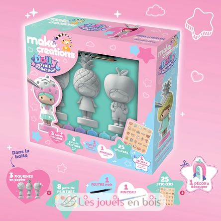 Dolly Fruit da dipingere e decorare MM39201 Mako Créations 5
