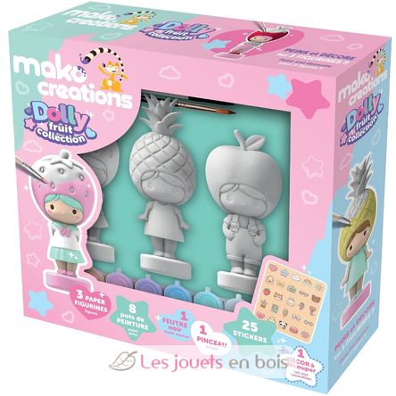 Dolly Fruit da dipingere e decorare MM39201 Mako Créations 1