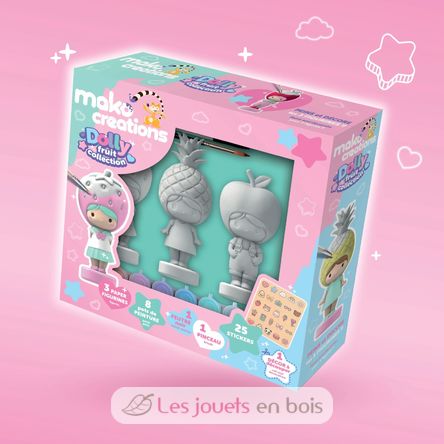 Dolly Fruit da dipingere e decorare MM39201 Mako Créations 2