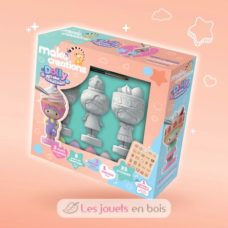 Dolly Cake da dipingere e decorare MM39202 Mako Créations 2