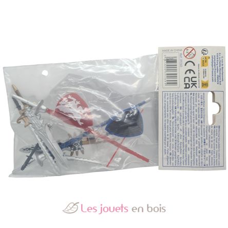 Set di 10 accessori per cavalieri PA-39260 Papo 3