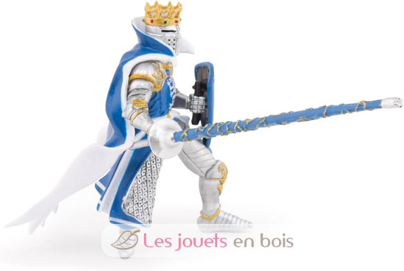 Figurina del re con drago blu PA39387-2865 Papo 6