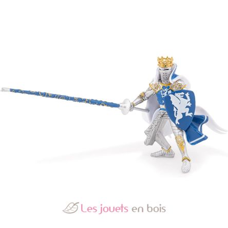 Figurina del re con drago blu PA39387-2865 Papo 3