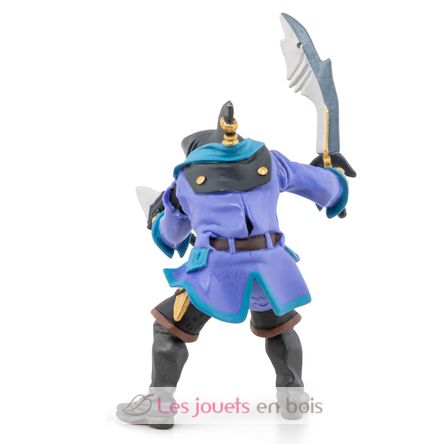 Figurina pirata mutante di squalo PA-39480 Papo 5