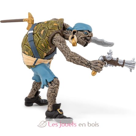 Statuetta di pirata mutante tartaruga PA-39481 Papo 2