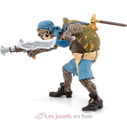 Statuetta di pirata mutante tartaruga PA-39481 Papo 5